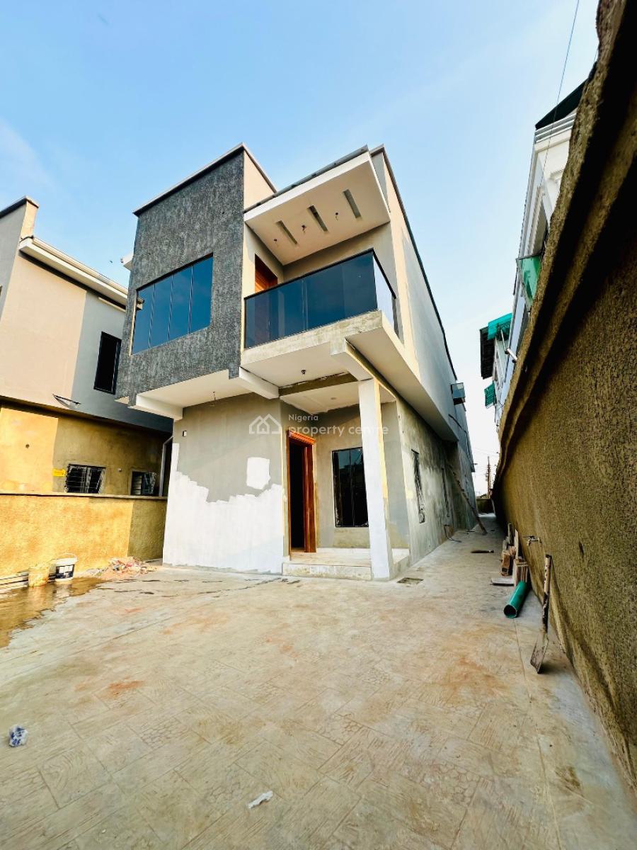 Newly Built 4 Bedroom Fully Detached Duplex with Bq, Omole Phase 1, Ikeja, Lagos, Detached Duplex for Sale