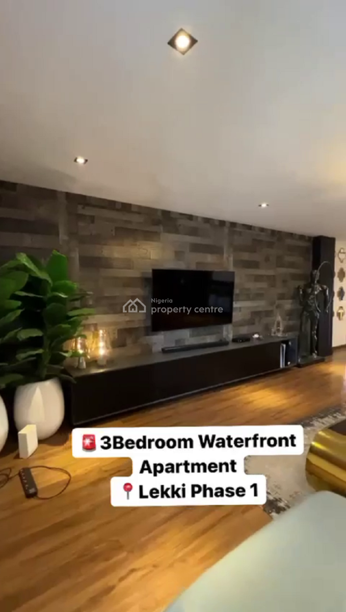Nicely Furnished 3 Bedroom Apartment, Lekki Phase 1, Lekki, Lagos, Flat / Apartment Short Let