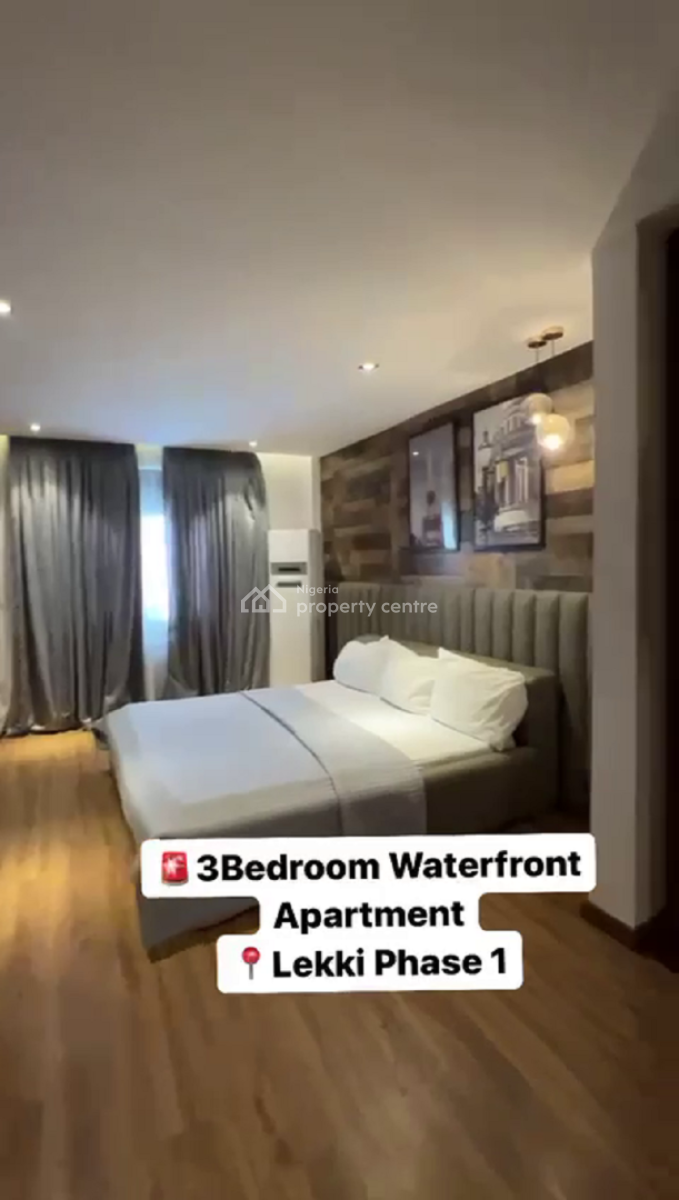 Nicely Furnished 3 Bedroom Apartment, Lekki Phase 1, Lekki, Lagos, Flat / Apartment Short Let