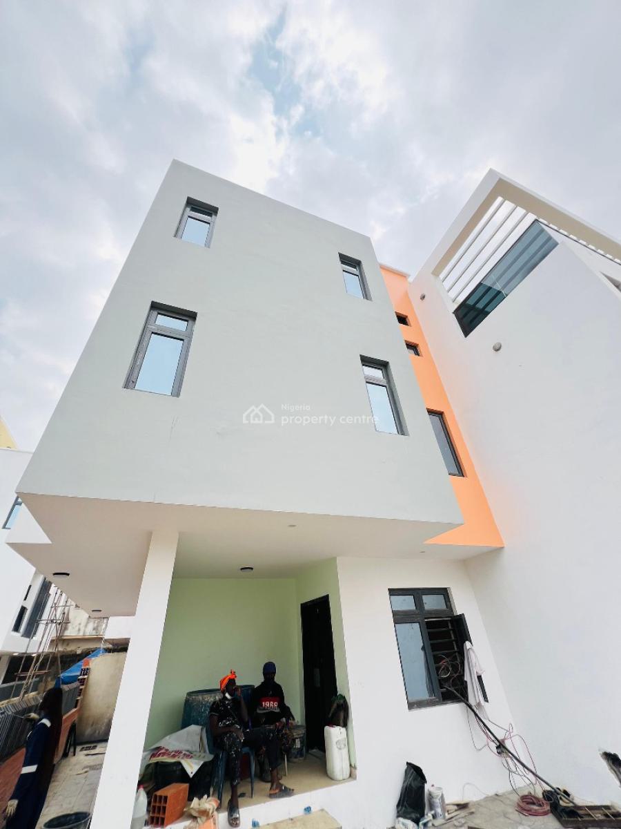 Spaciously Built 4 Bedroom Semi Detached Duplex with Bq, Maryland, Lagos, Semi-detached Duplex for Sale