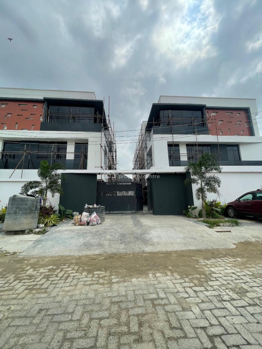 Tastefully Finished 4 Bedroom Terraced Duplex with Pool, Gym, Lekki Phase 1, Lekki, Lagos, Terraced Duplex for Sale