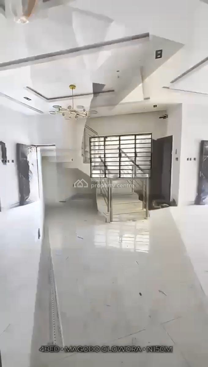 Brand New 4 Bedroom Terraced Duplex, Off Omole Phase2, Olowora, Magodo, Lagos, Terraced Duplex for Sale