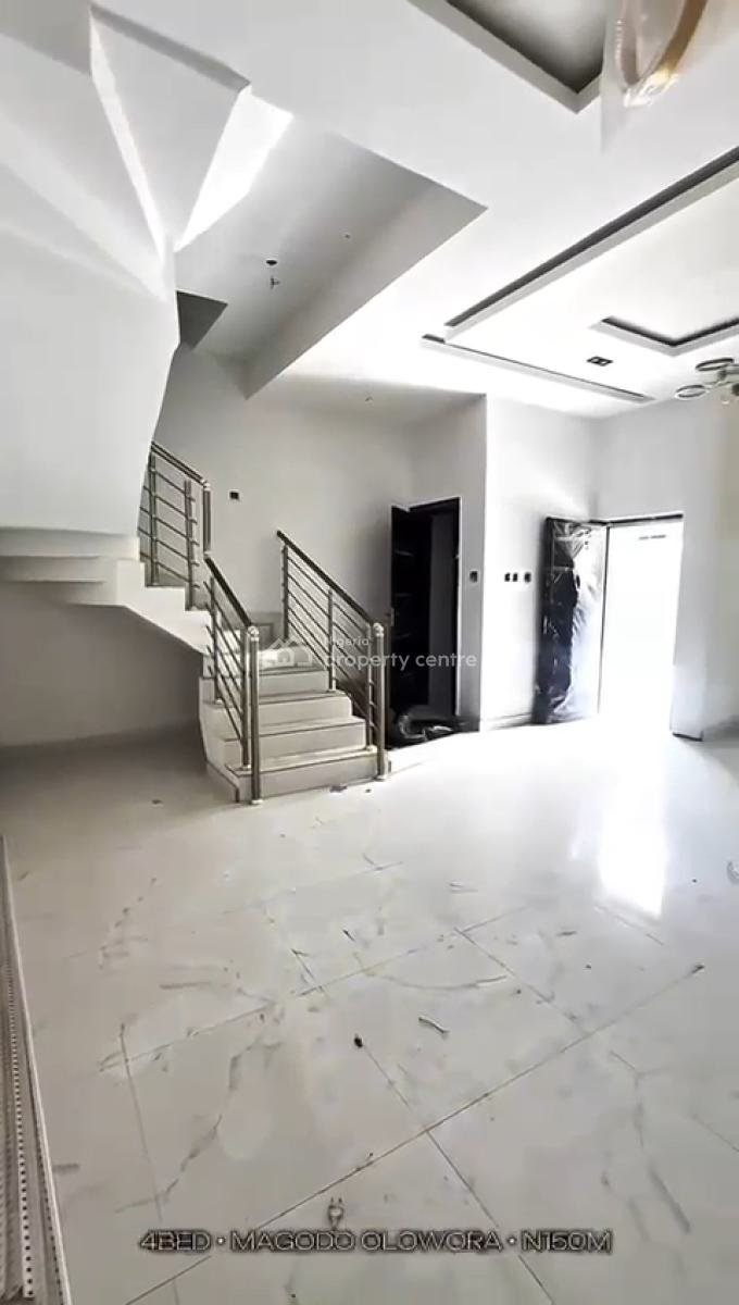 Brand New 4 Bedroom Terraced Duplex, Off Omole Phase2, Olowora, Magodo, Lagos, Terraced Duplex for Sale