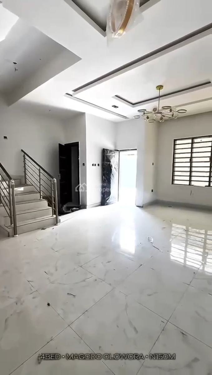 Brand New 4 Bedroom Terraced Duplex, Off Omole Phase2, Olowora, Magodo, Lagos, Terraced Duplex for Sale
