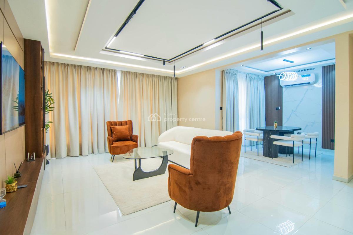 Stunning 2-bedroom Fully Furnished Minimalist Design Apartment, Keffi, Off Awolowo Road, Ikoyi, Lagos, Flat / Apartment for Rent