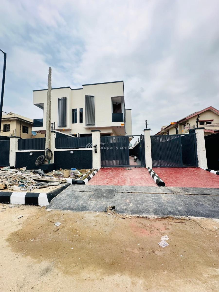Newly Built 4 Bedroom Semi Detached Duplex with Bq, Gra Phase 1, Magodo, Lagos, Detached Duplex for Sale