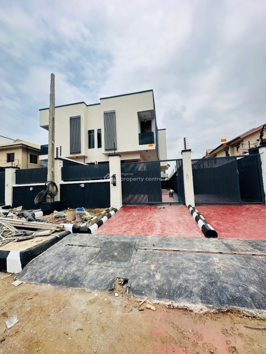 Newly Built 4 Bedroom Semi Detached Duplex with Bq, Gra Phase 1, Magodo, Lagos, Detached Duplex for Sale