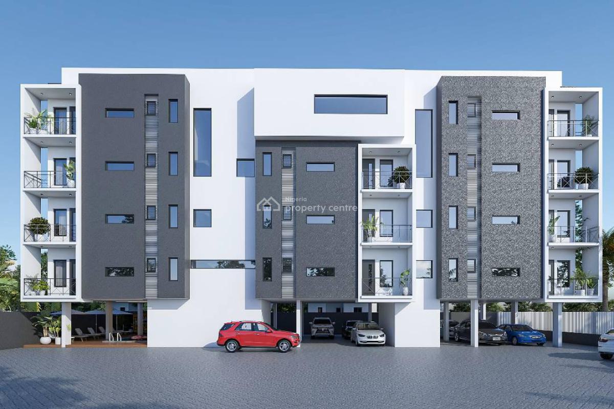 Newly Built 2 Bedroom Apartment with Swimming Pool and Gymnasium, Off Durosimi Etti Street, Lekki Phase 1, Lekki, Lagos, Flat / Apartment for Sale