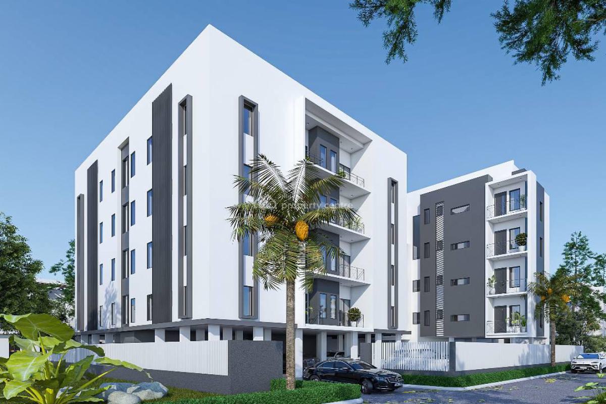 Newly Built 2 Bedroom Apartment with Swimming Pool and Gymnasium, Off Durosimi Etti Street, Lekki Phase 1, Lekki, Lagos, Flat / Apartment for Sale