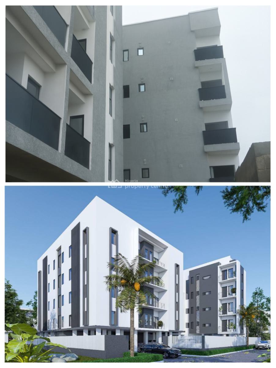 Newly Built 2 Bedroom Apartment with Swimming Pool and Gymnasium, Off Durosimi Etti Street, Lekki Phase 1, Lekki, Lagos, Flat / Apartment for Sale