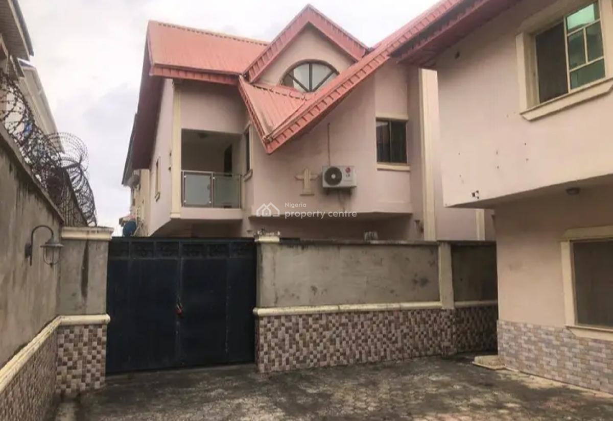 Well Built 4 Bedroom Duplex+ 4 Nos of 2 Bedroom Flat, Park View Estate, Ago Palace, Isolo, Lagos, Detached Duplex for Sale