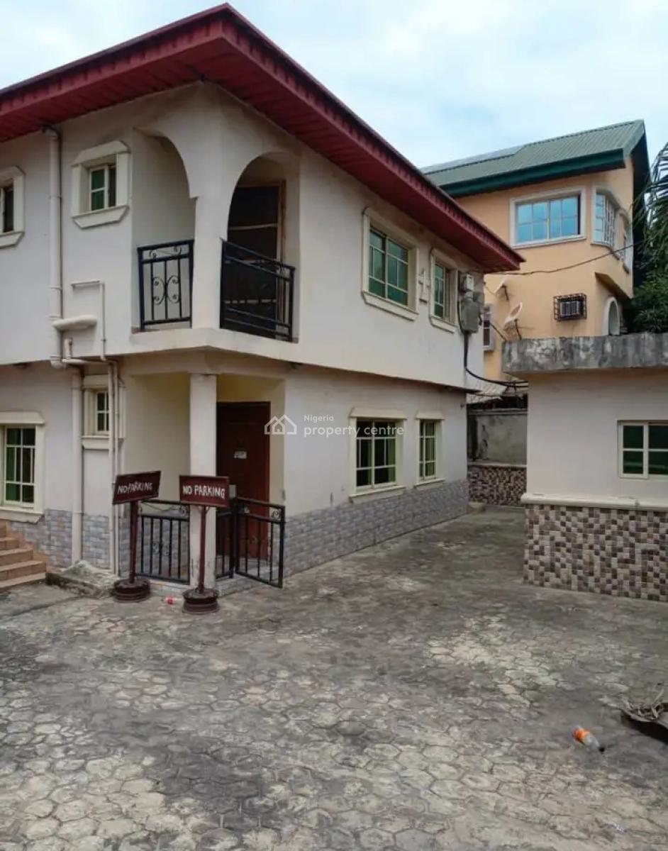 Well Built 4 Bedroom Duplex+ 4 Nos of 2 Bedroom Flat, Park View Estate, Ago Palace, Isolo, Lagos, Detached Duplex for Sale