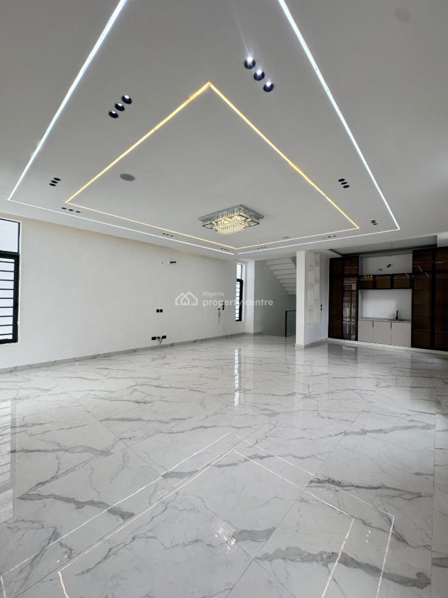 Exquisite 5 Bedroom Detached Duplex with a Pool and Bq, Chevron Drive, Lekki, Lagos, House for Sale