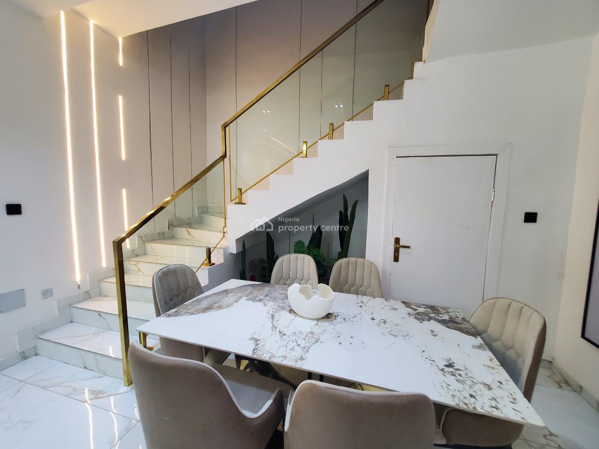 Luxury 4 Bedrooms Semi Detached Duplex, Sweet Jesus Ambassadors Schools, Gbamgbala, Ikate Elegushi, Lekki, Lagos, Semi-detached Duplex for Rent