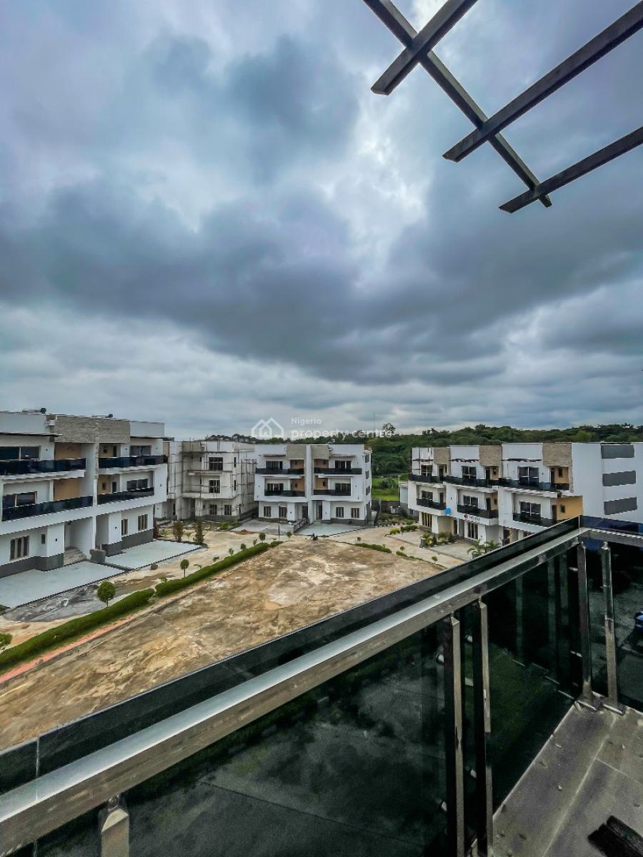 5-bedroom Carcass Terrace Duplex, Jabi, Abuja, Terraced Duplex for Sale