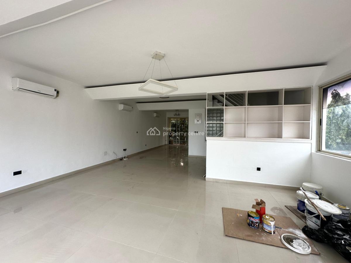 Decent 4 Bedroom Terrace House with Pool, Bq, Banana Island, Ikoyi, Lagos, Terraced Duplex for Rent