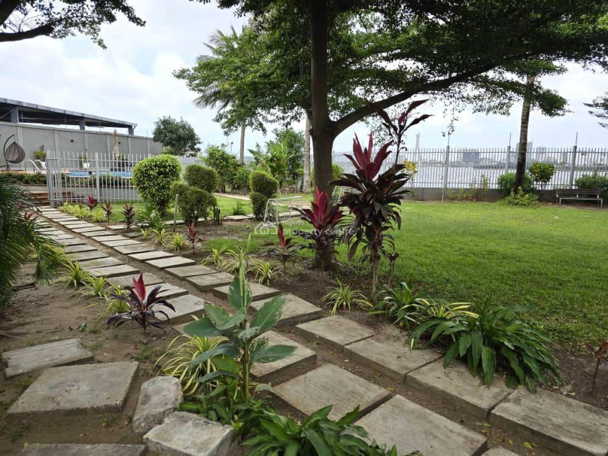 Decent 4 Bedroom Terrace House with Pool, Bq, Banana Island, Ikoyi, Lagos, Terraced Duplex for Rent