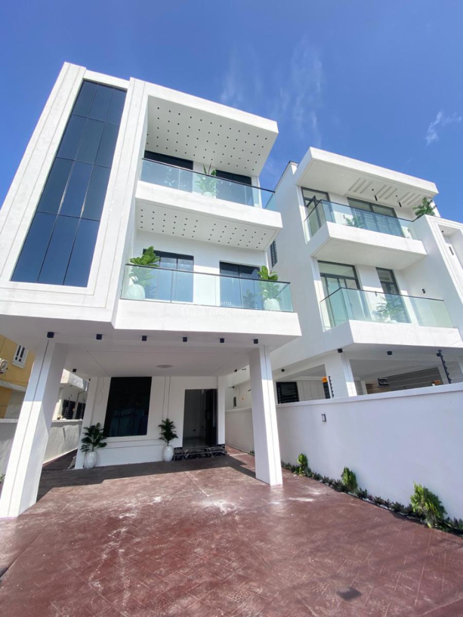 Spacious Tastefully Built 5 Bedroom Duplex, Chevron, Lekki, Lagos, Detached Duplex for Sale