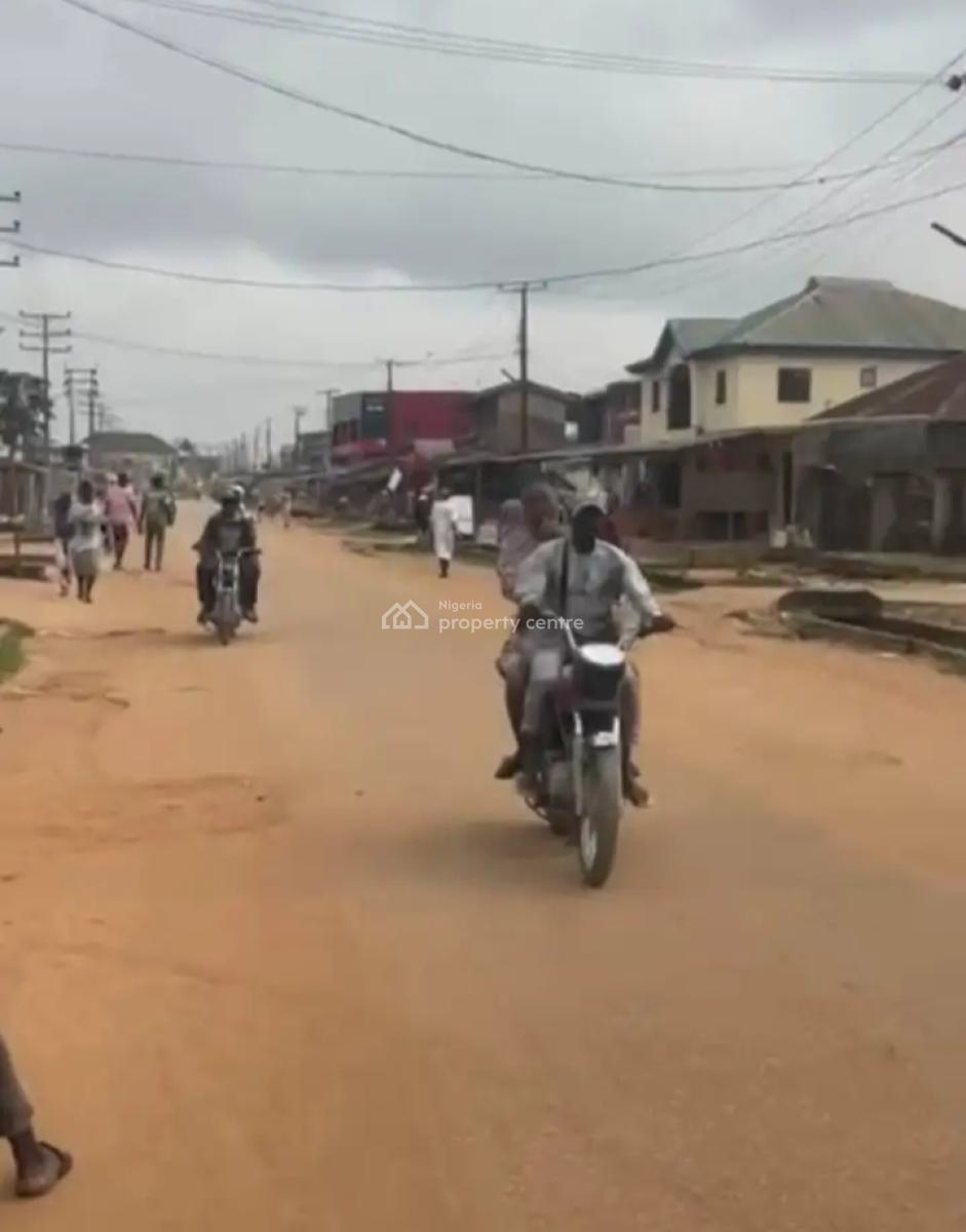 Commercial Cornerpiece Land Measuring 1200sqm (2plots), Amule-ashipa Road, Ayobo, Lagos, Commercial Land for Sale