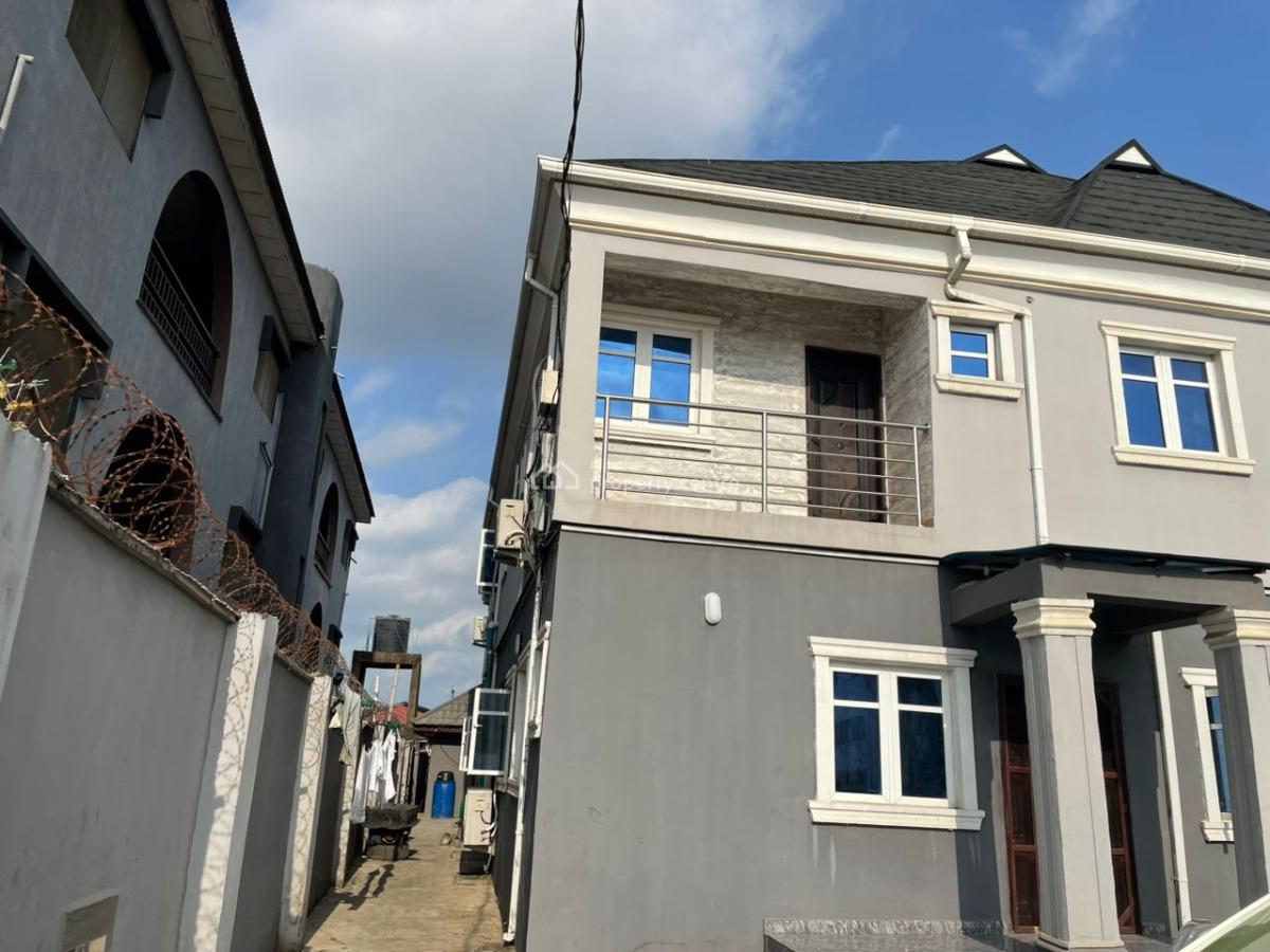 Luxury 2 Units 3 Bedrooms Duplex with 2 Unit 2 Bedroom Duplex, Unity Estate, Egbeda, Alimosho, Lagos, Terraced Duplex for Sale