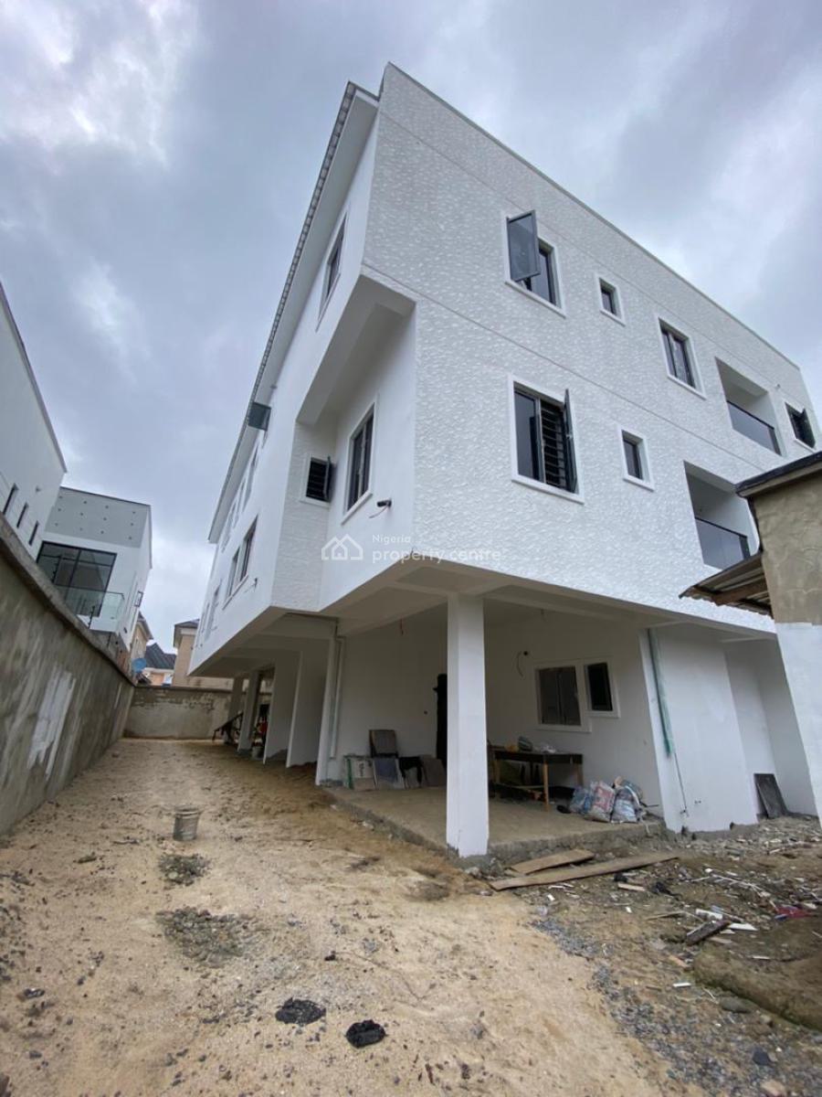 Newly Built 3 Bedroom Terrace Duplex with Bq, Ikota, Lekki, Lagos, Terraced Duplex for Sale