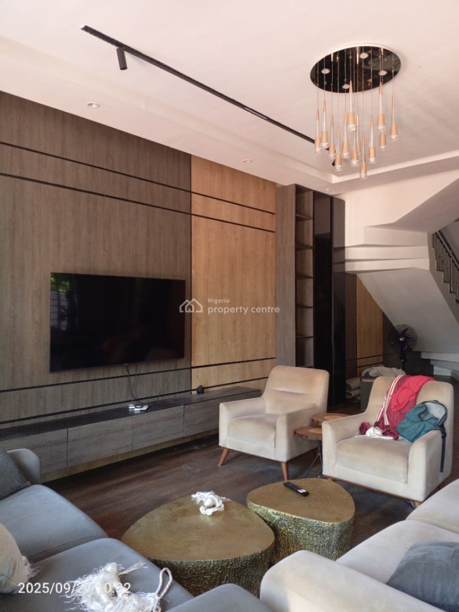 4 Bedroom Luxurious Furnished Duplex, with Bq, Conservation Road By Chevron, Lekki Expressway, Lekki, Lagos, Semi-detached Duplex for Rent
