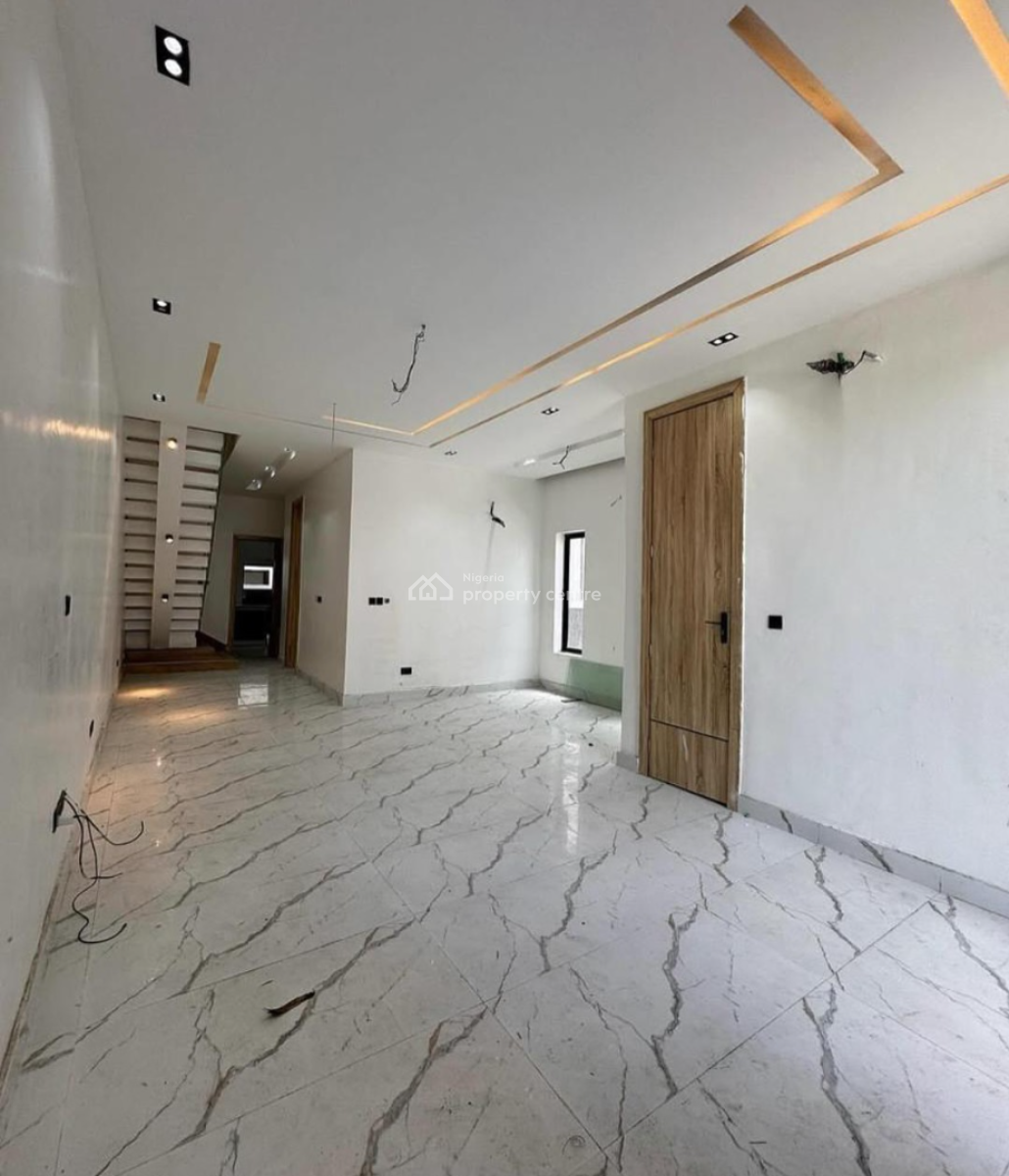 Spacious 4 Bedroom Semi Detached Duplex, By Chevron Toll Gate Lekki By Bis, Lekki, Lagos, Semi-detached Duplex for Rent