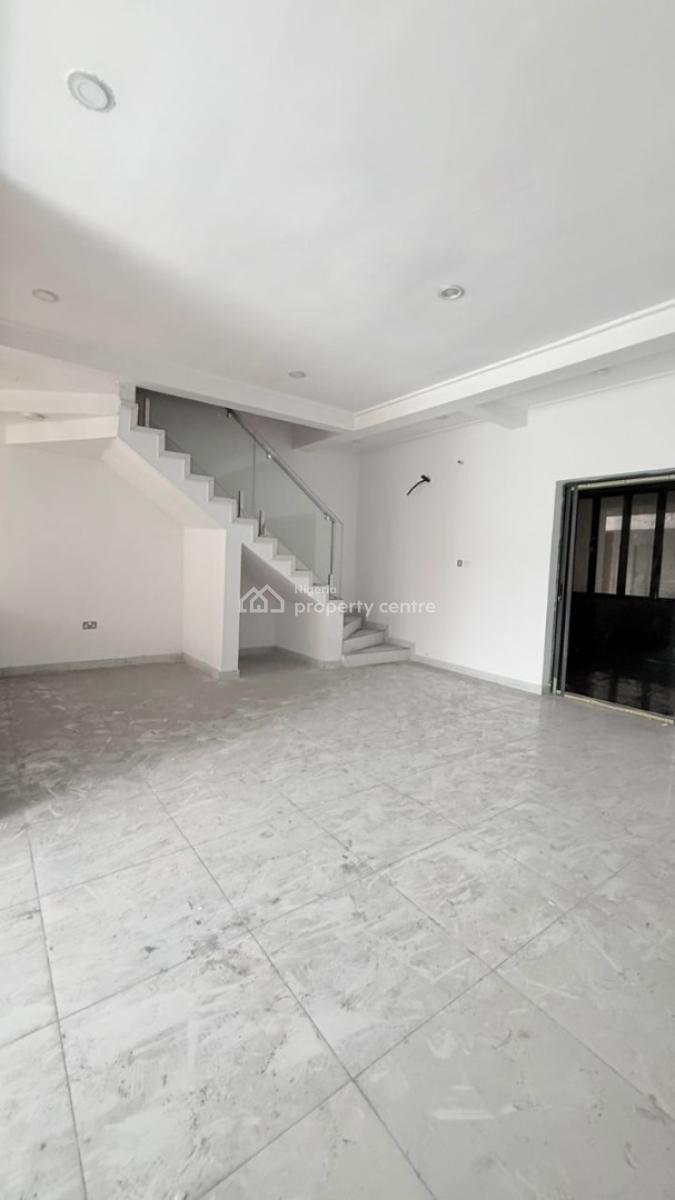 Luxurious 3 Bedroom Terrace with Bq., Chevy View Estate, Lekki, Lagos, Semi-detached Duplex for Sale