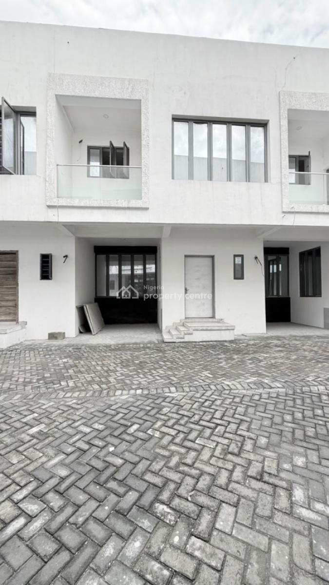 Luxurious 3 Bedroom Terrace with Bq., Chevy View Estate, Lekki, Lagos, Semi-detached Duplex for Sale