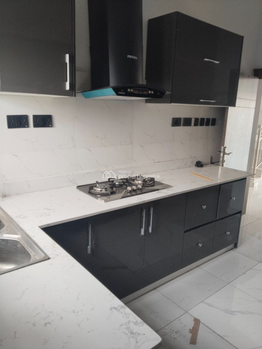 New 4 Bedroom Terrace Duplex with Bq, Behind Elevation Church By Salem Bustop, Ilasan, Lekki, Lagos, Terraced Duplex for Rent