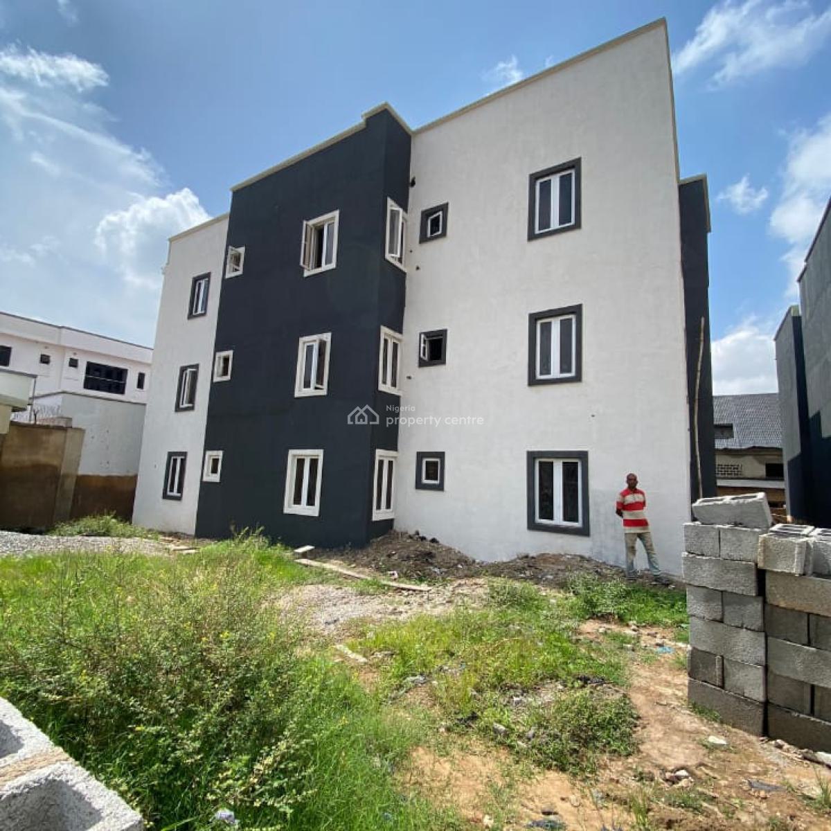3-bedroom Flat (semi Carcass Level), Durumi, Abuja, Block of Flats for Sale