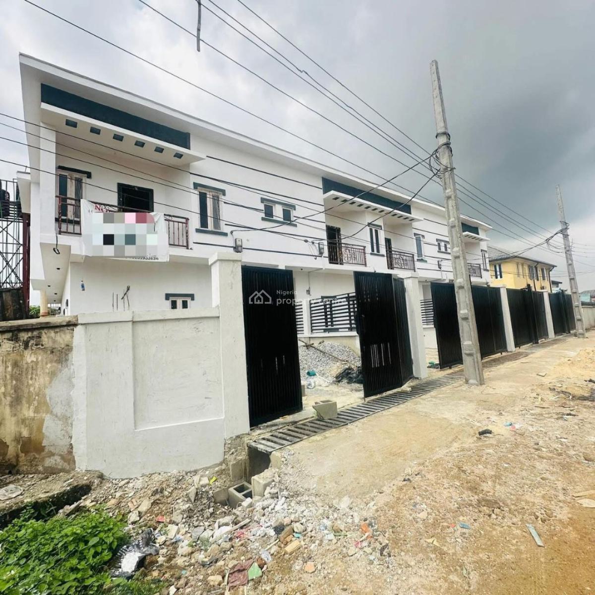 Very Affordable 4bedroom Duplex in a Serene Location, Gbagada, Lagos, Terraced Duplex for Sale