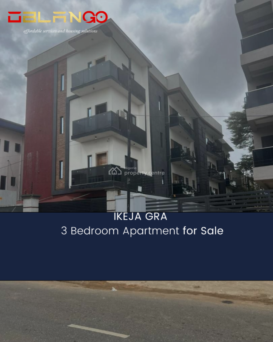 Tastefully Finished 3 Bedroom Flat, Ikeja Gra, Ikeja, Lagos, Flat / Apartment for Sale