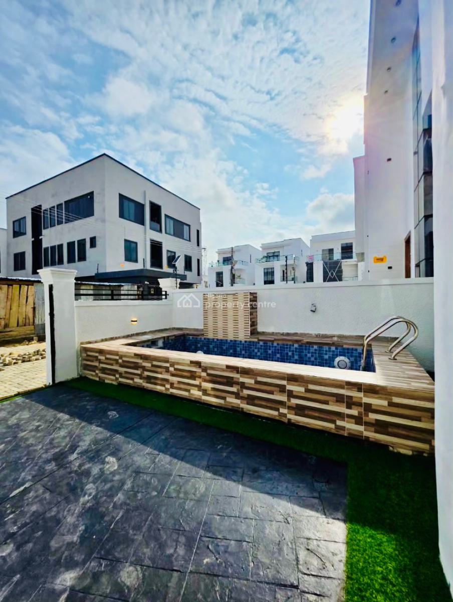 4 Bedroom Fully Detached Duplex with Swimming Pool, Chevron, Lekki Phase 2, Lekki, Lagos, Detached Duplex for Sale