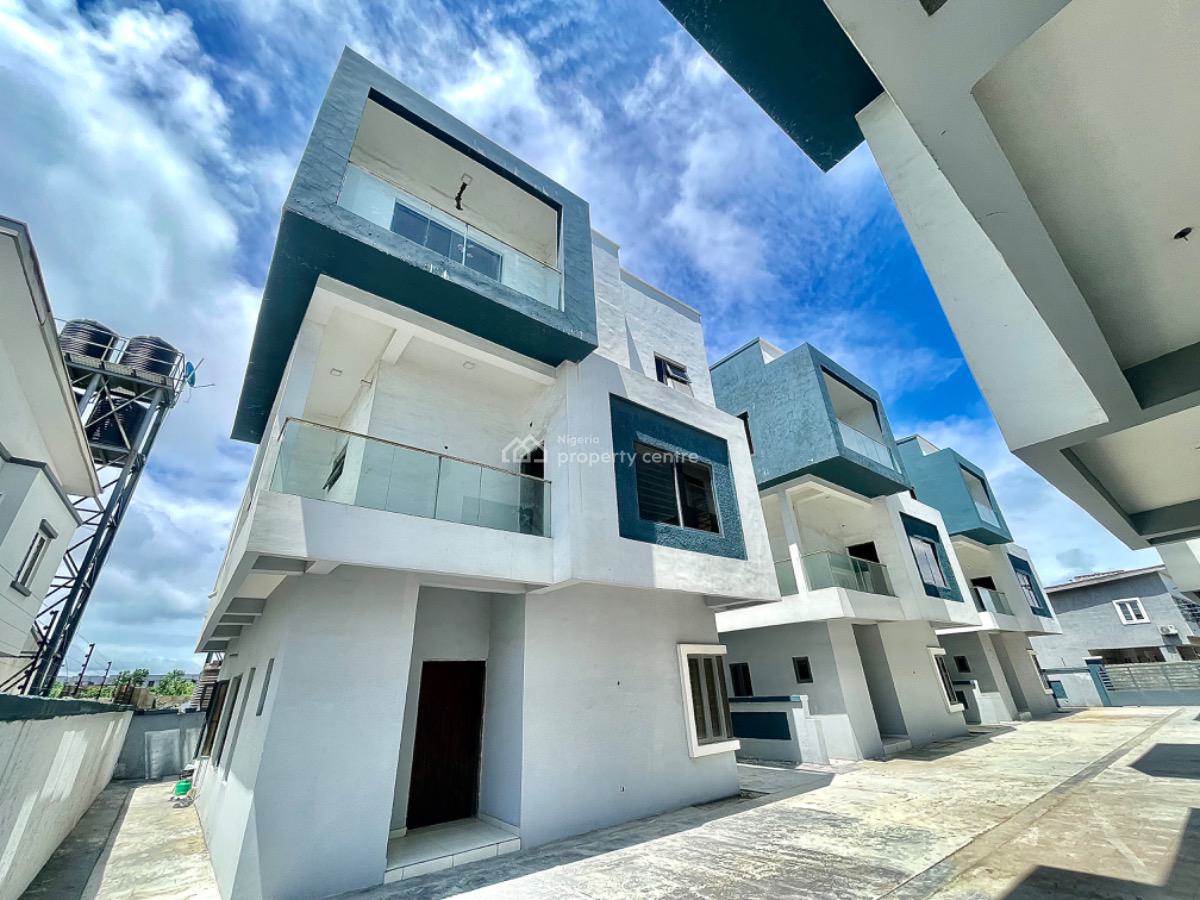 Brand New 4bedrooms +1bq Fully Detached Duplex Located at Orchid Road, Orchid Road 2nd Toll Gate, Chevron Axis, Lekki, Lagos, Semi-detached Duplex for Sale
