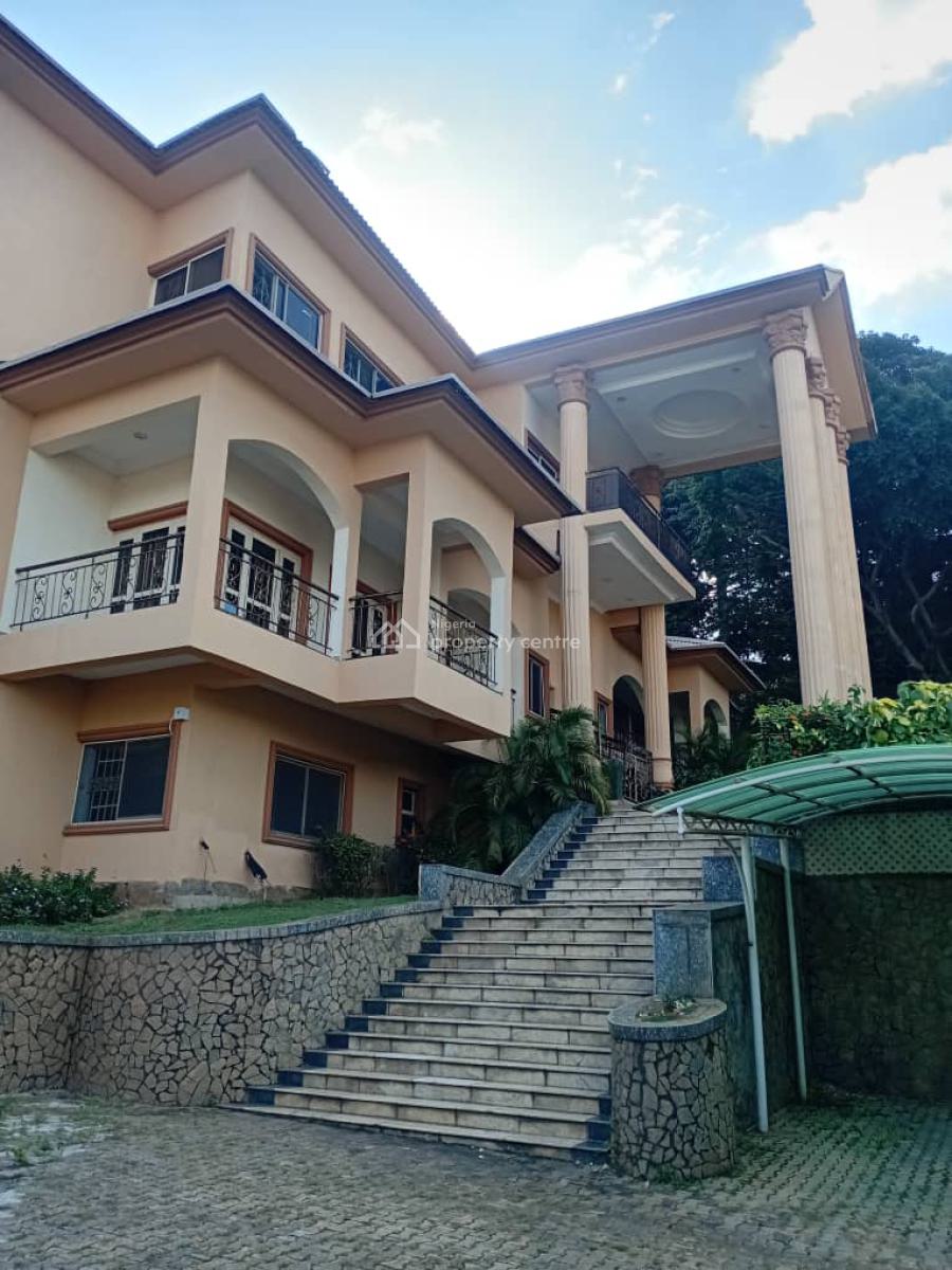 a Well-built 6 Bedroom Fully Detached Duplex + Bq, Maitama District, Abuja, Detached Duplex for Rent