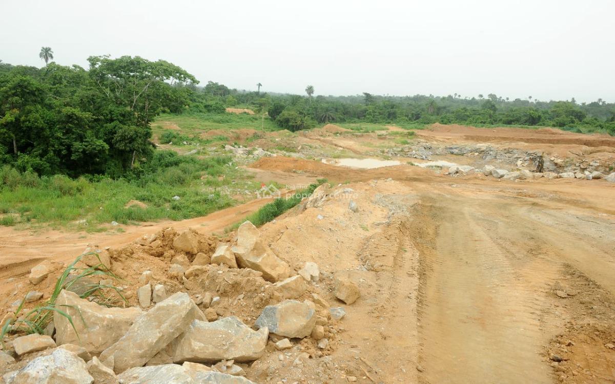 Functional Quarry and Appurtenances On137 Acres of Land, Degbe Alapako Village Directly  on Lagos-ibadan Expressway, Ifo, Ogun, Industrial Land for Sale