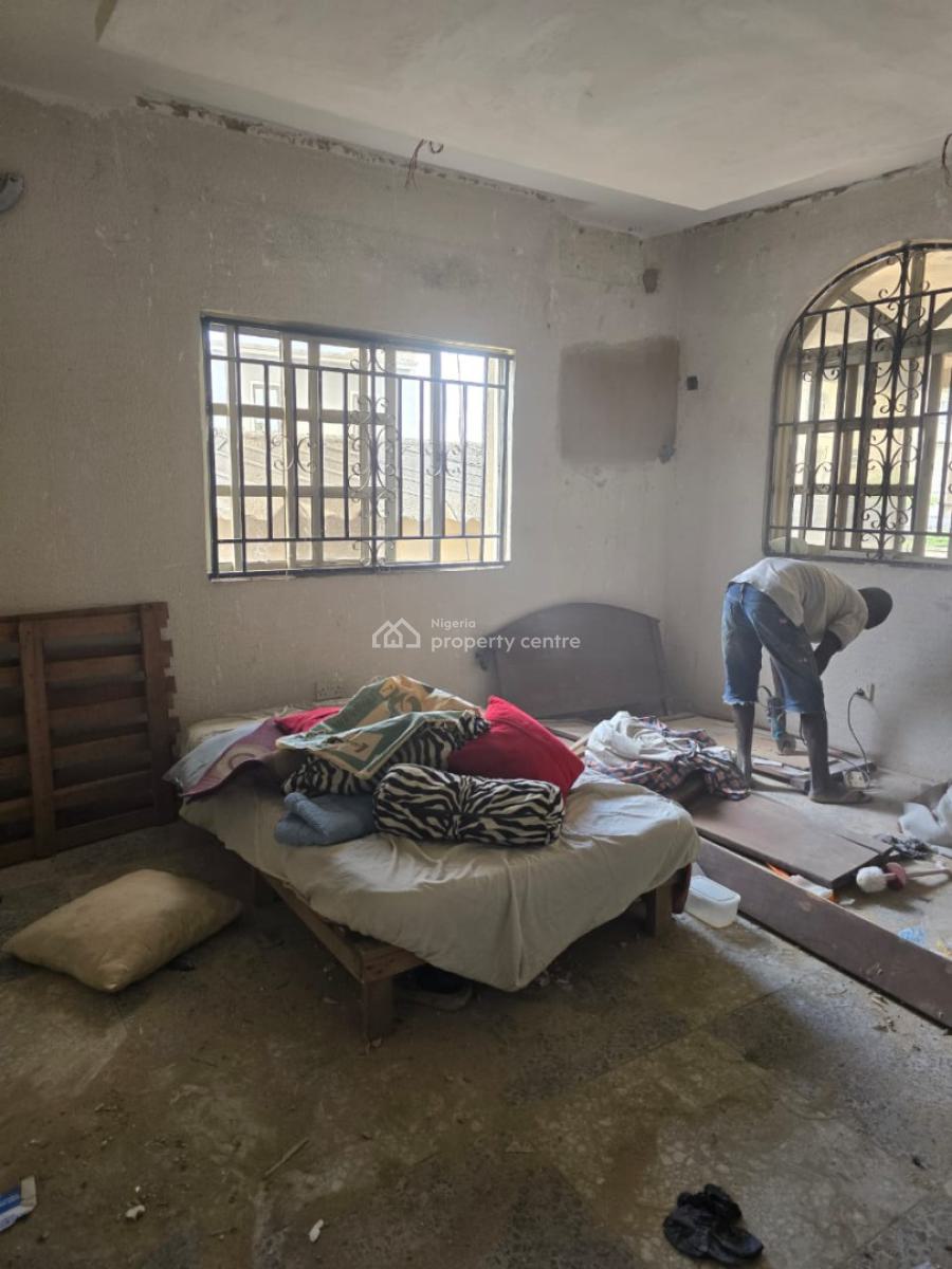 Newly Renovated 4 Bedroom Terrace with 1 Bq, Ifako, Gbagada, Lagos, House for Rent