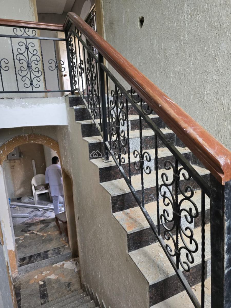 Newly Renovated 4 Bedroom Terrace with 1 Bq, Ifako, Gbagada, Lagos, House for Rent