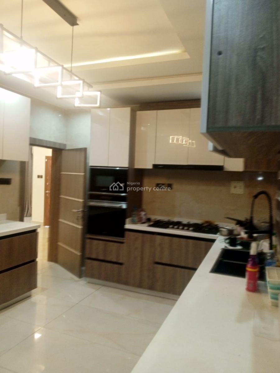 Luxury 4 Bedroom Fully Detached House with Bq in a Service Estate, Northern Foreshore Off Chevron Drive, Lekki Phase 2, Lekki, Lagos, Detached Duplex for Sale