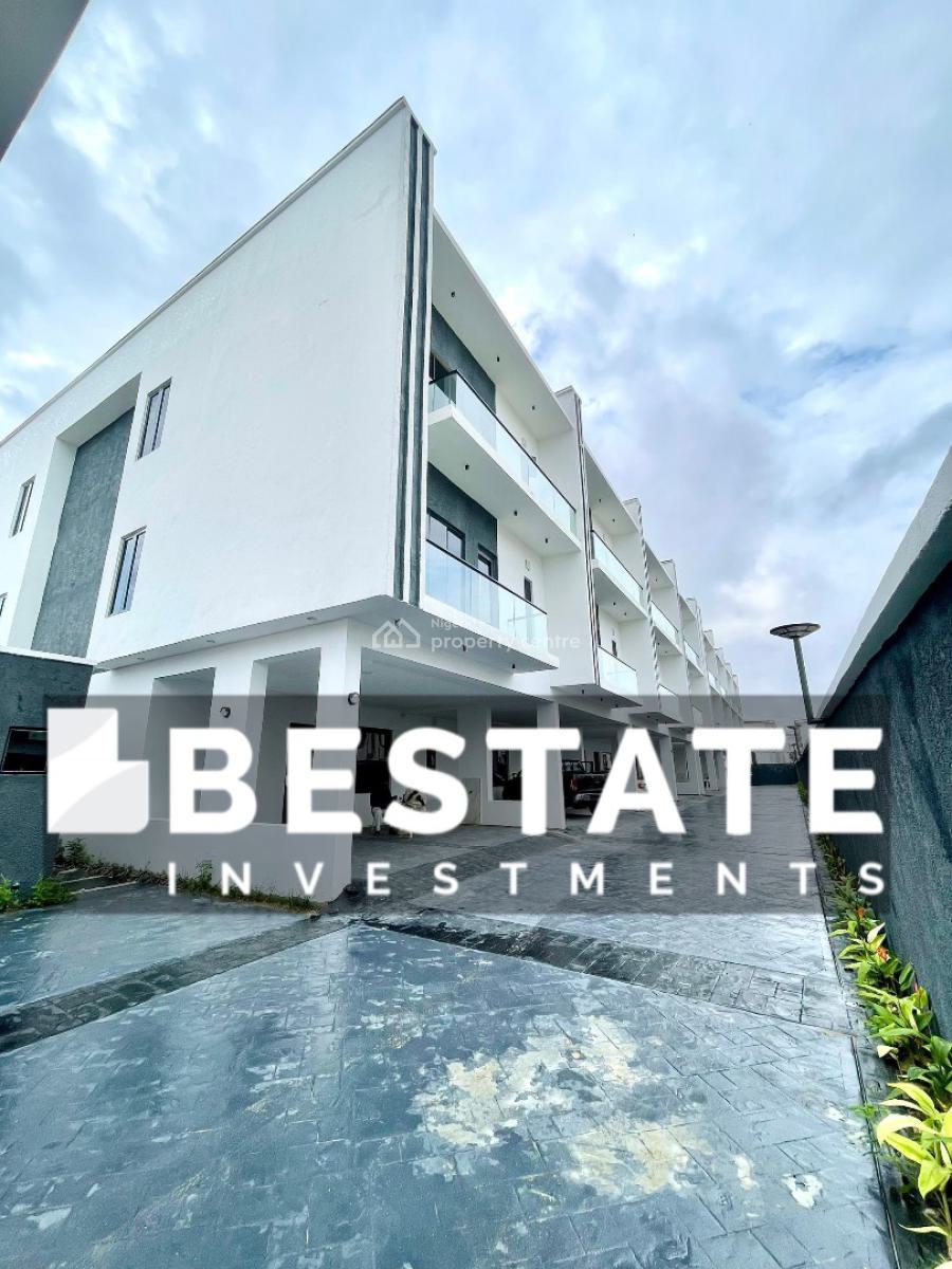 Gorgeously Built 4 Bedroom Terrace Duplex with Bq, Ikate, Lekki, Lagos, Terraced Duplex for Sale