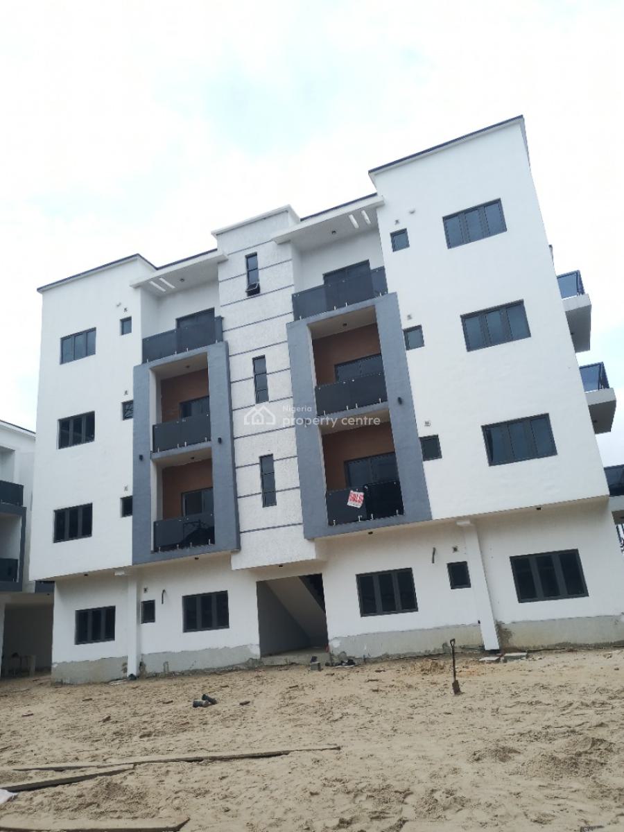 Newly Built 2 Bedroom Apartment with Spacious Rooms, Ologolo, Lekki, Lagos, Block of Flats for Sale