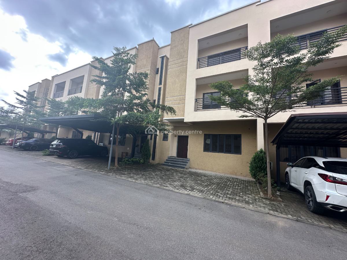 Luxury 4 Bedroom Terrace Duplex with Bq, Jabi, Abuja, Terraced Duplex for Sale