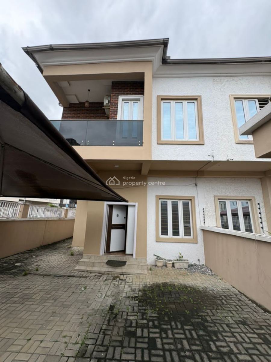 Fully Furnished 4 Bedroom Semi Detached Duplex with 1bq, Orchid Road, Lekki, Lagos, Semi-detached Duplex for Rent