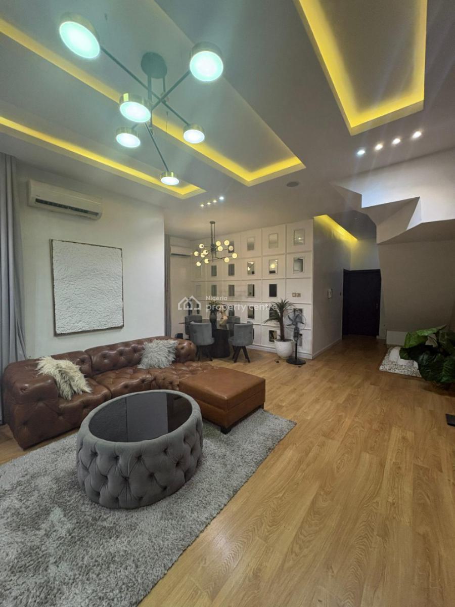 Fully Furnished 4 Bedroom Semi Detached Duplex with 1bq, Orchid Road, Lekki, Lagos, Semi-detached Duplex for Rent