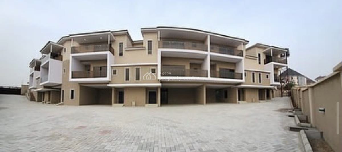 6 Units of 4-bedroom Terrace Duplex with Bq, Guzape District, Abuja, Terraced Duplex for Sale