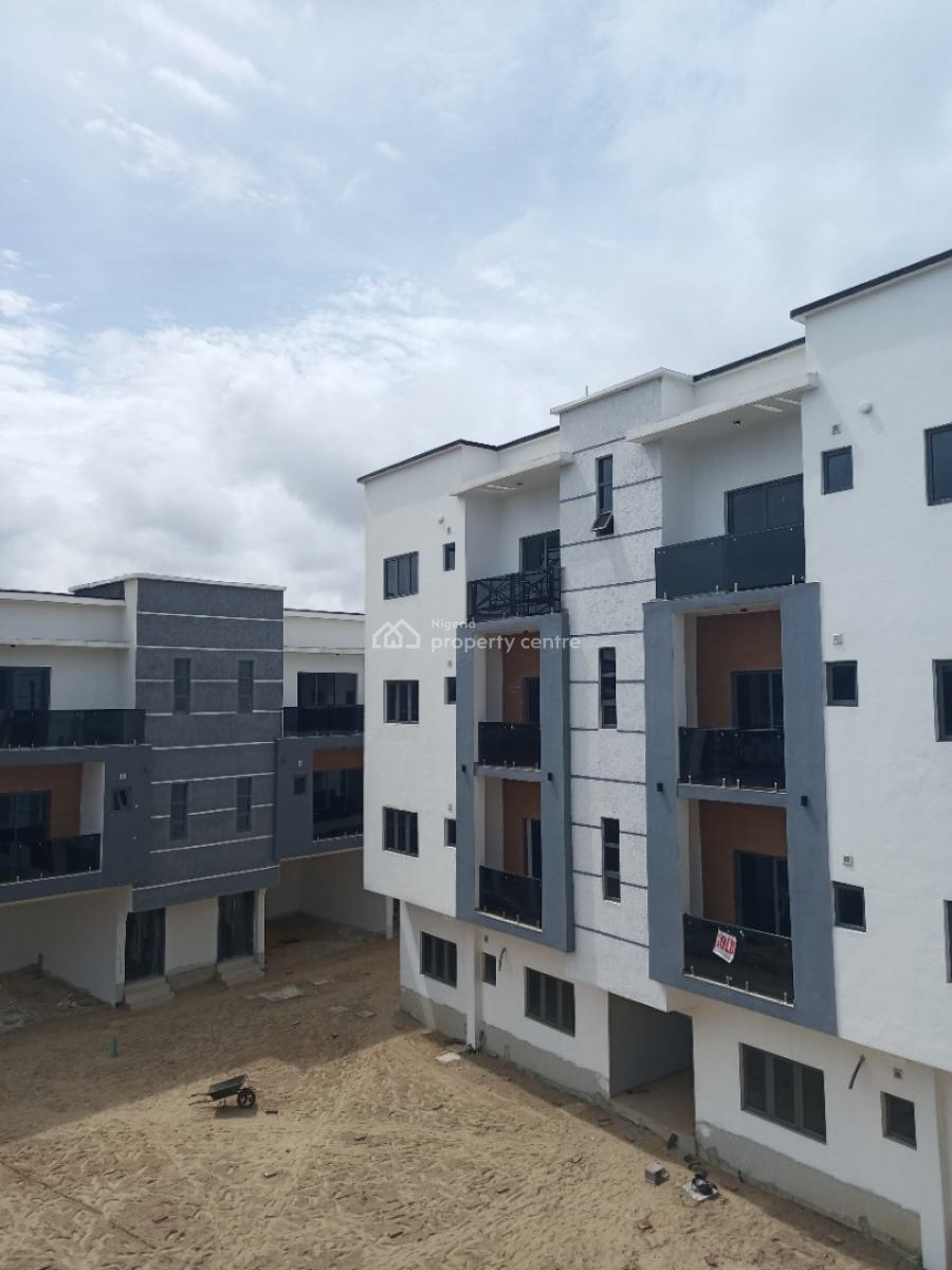 Newly Built 4 Bedroom Terrace Duplex with Spacious Rooms, Ologolo, Lekki, Lagos, Terraced Duplex for Sale