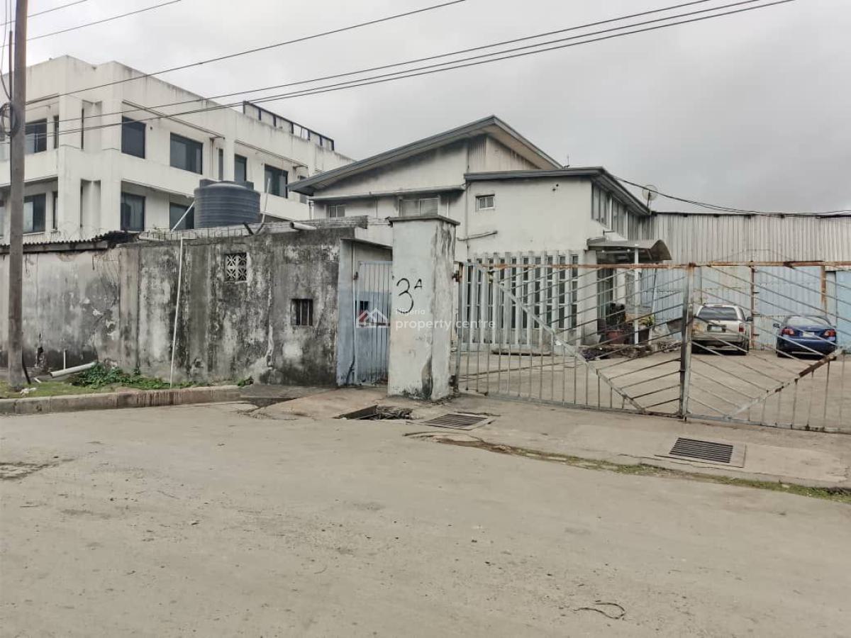 Commercial Property + 3 Warehouses & a Bungalow, Ijora Cause Way, Ijora, Apapa, Lagos, Commercial Property for Sale