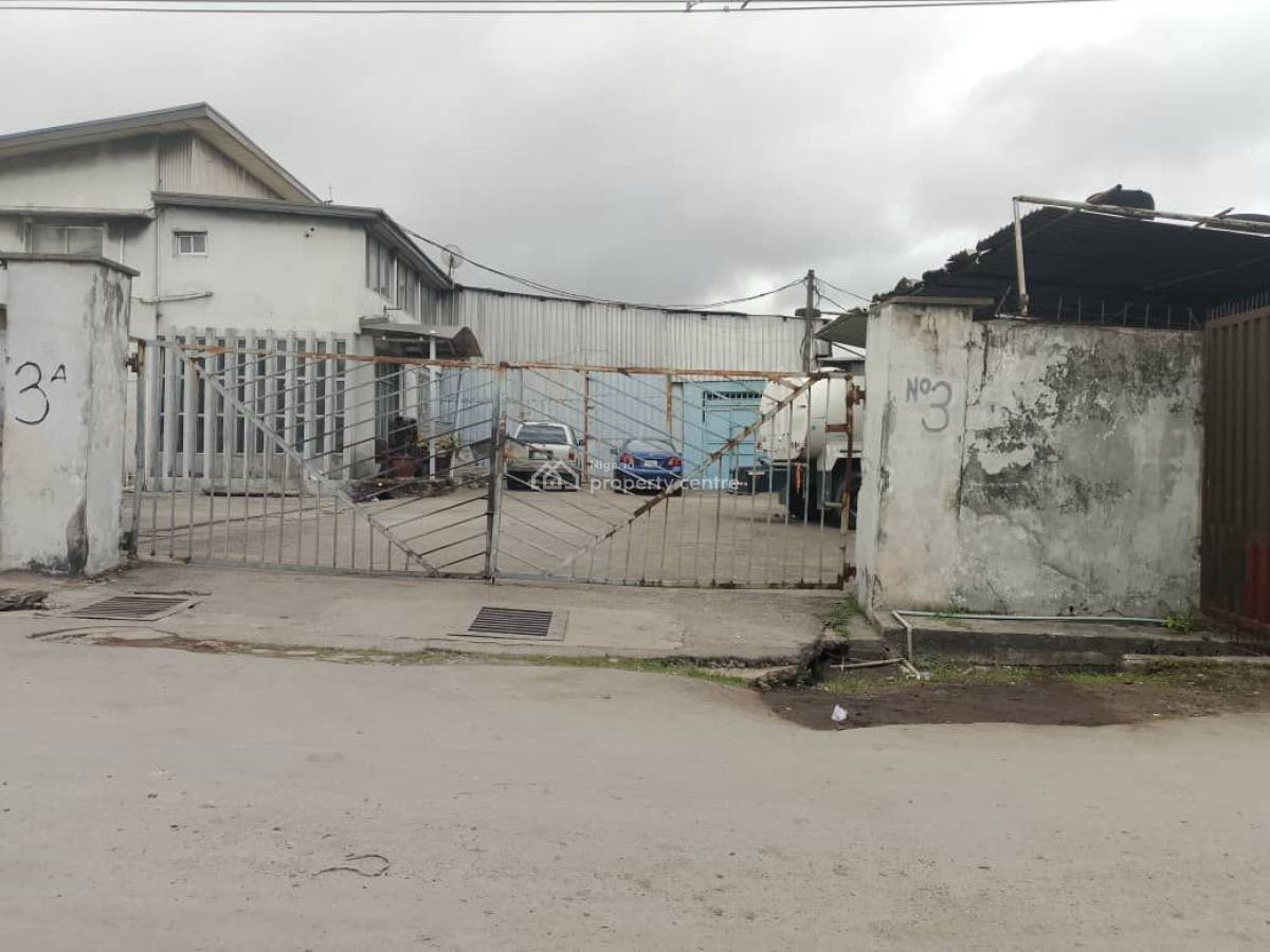 Commercial Property + 3 Warehouses & a Bungalow, Ijora Cause Way, Ijora, Apapa, Lagos, Commercial Property for Sale