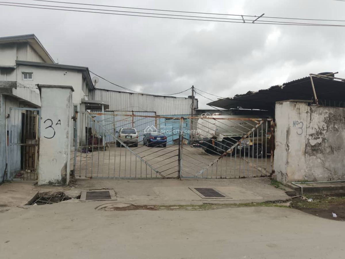 Commercial Property + 3 Warehouses & a Bungalow, Ijora Cause Way, Ijora, Apapa, Lagos, Commercial Property for Sale